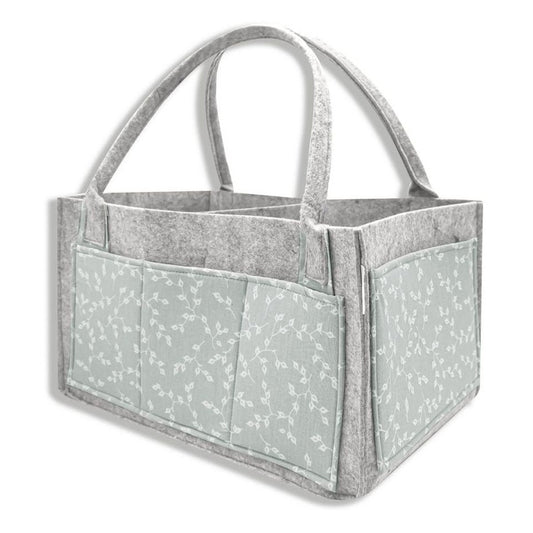 Portable baby diaper basket