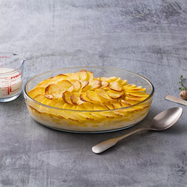 PYREX OVAL ROASTER 35x24CM