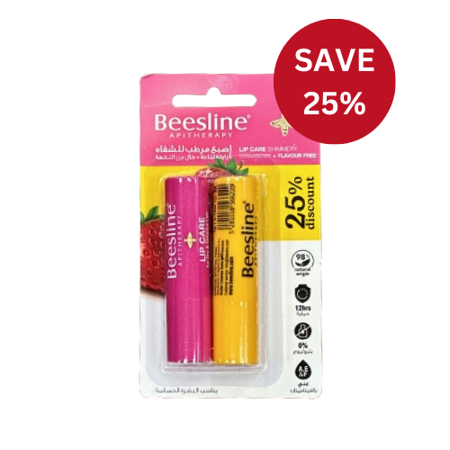 Lip Care Shimmery Strawberry + Flavor Fragrance Free 25% OFF - Medaid