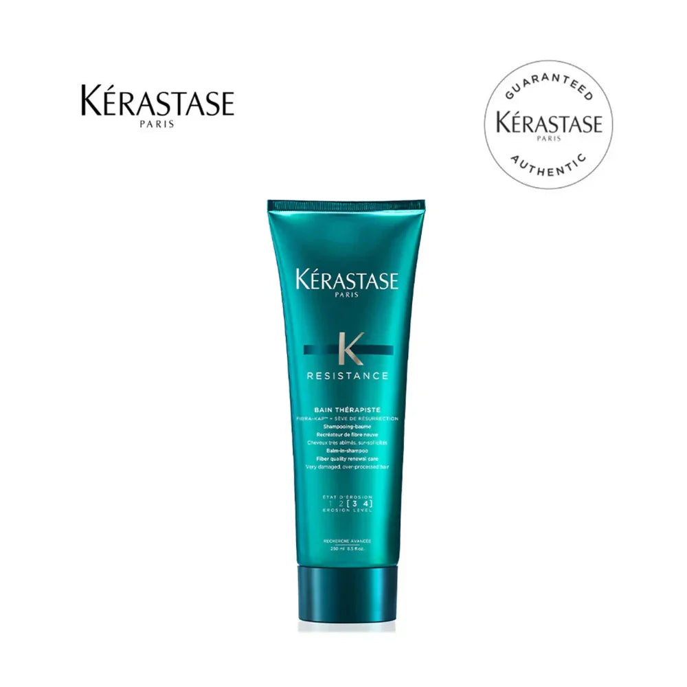 Resistance Bain Thérapiste - Balm-in-Shampoo - Fiber Quality Renewal Care - Very Damaged, Over-Processed Hair - Medaid International