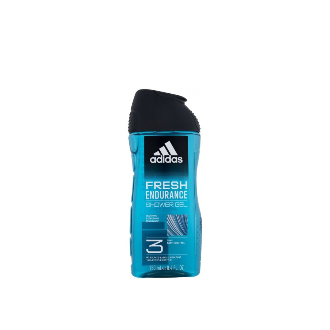Adidas New 3 In 1 Shower Gel 250ml For Men - Medaid International