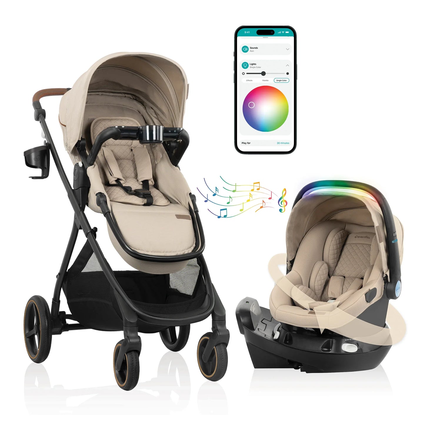 Evenflo Shyft Intuiti Plus Travel System