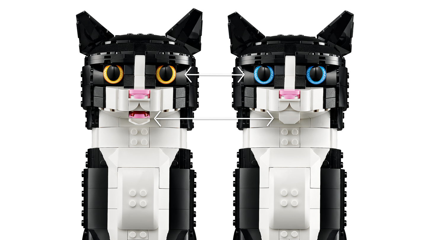Lego Tuxedo Cat (21349)