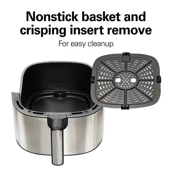 Hamilton Beach 5.3 QUART/5 LITER DIGITAL AIR FRYER WITH NONSTICK BASKET