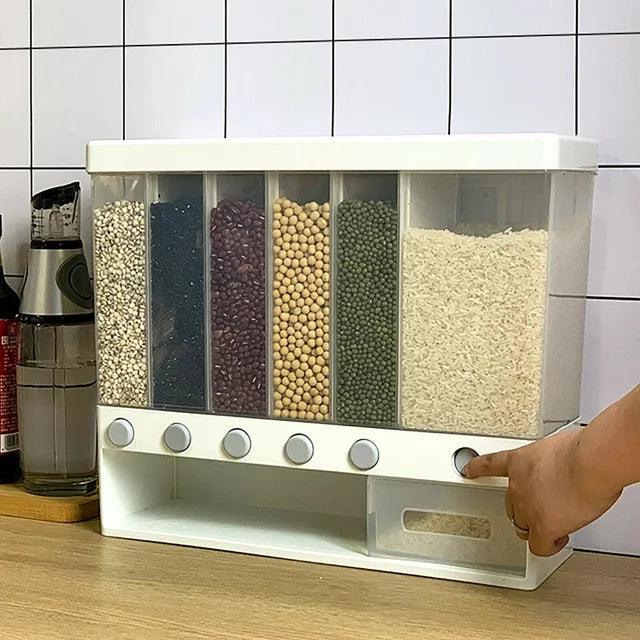 Wall Mounted Grains Dispenser