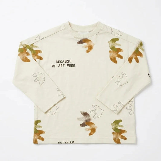 Zara Boy's Beige Printed Blouse | Zara In Lebanon