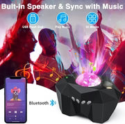 Aurora Lights Star Projector, Galaxy Projector with Remote Control