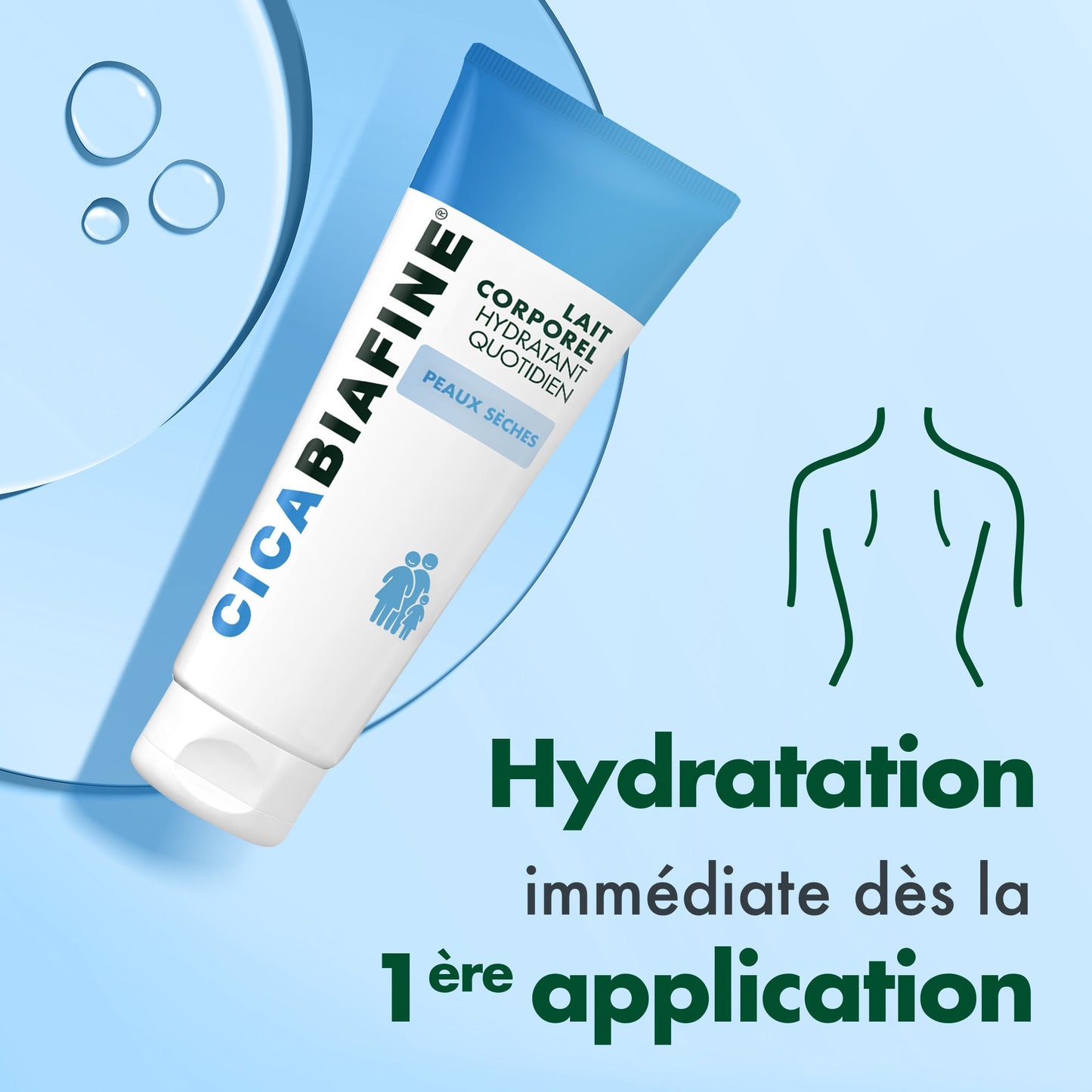Cicabiafine Hydrating Repair Body Milk Lotion 200ml