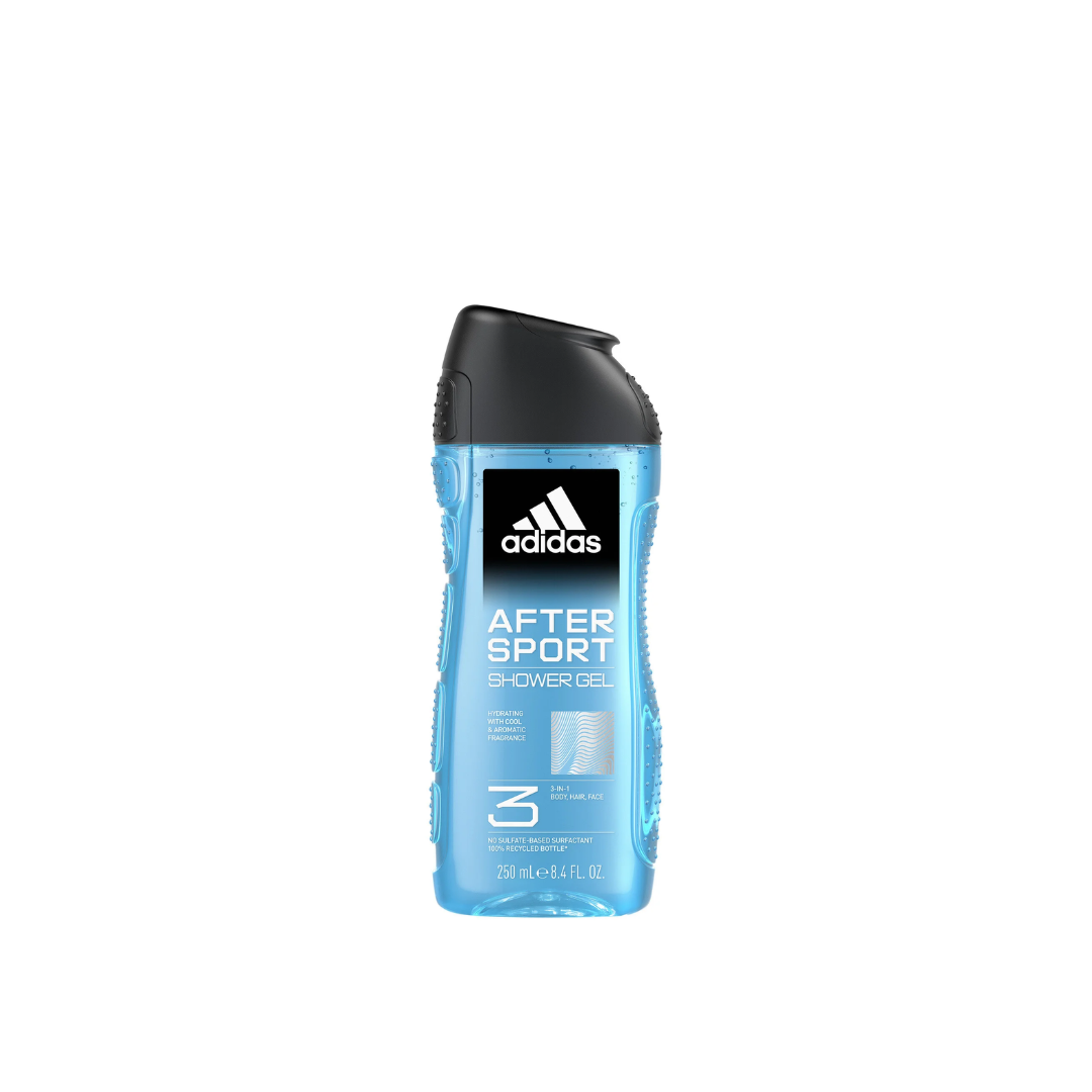 Adidas New 3 In 1 Shower Gel 250ml For Men - Medaid International