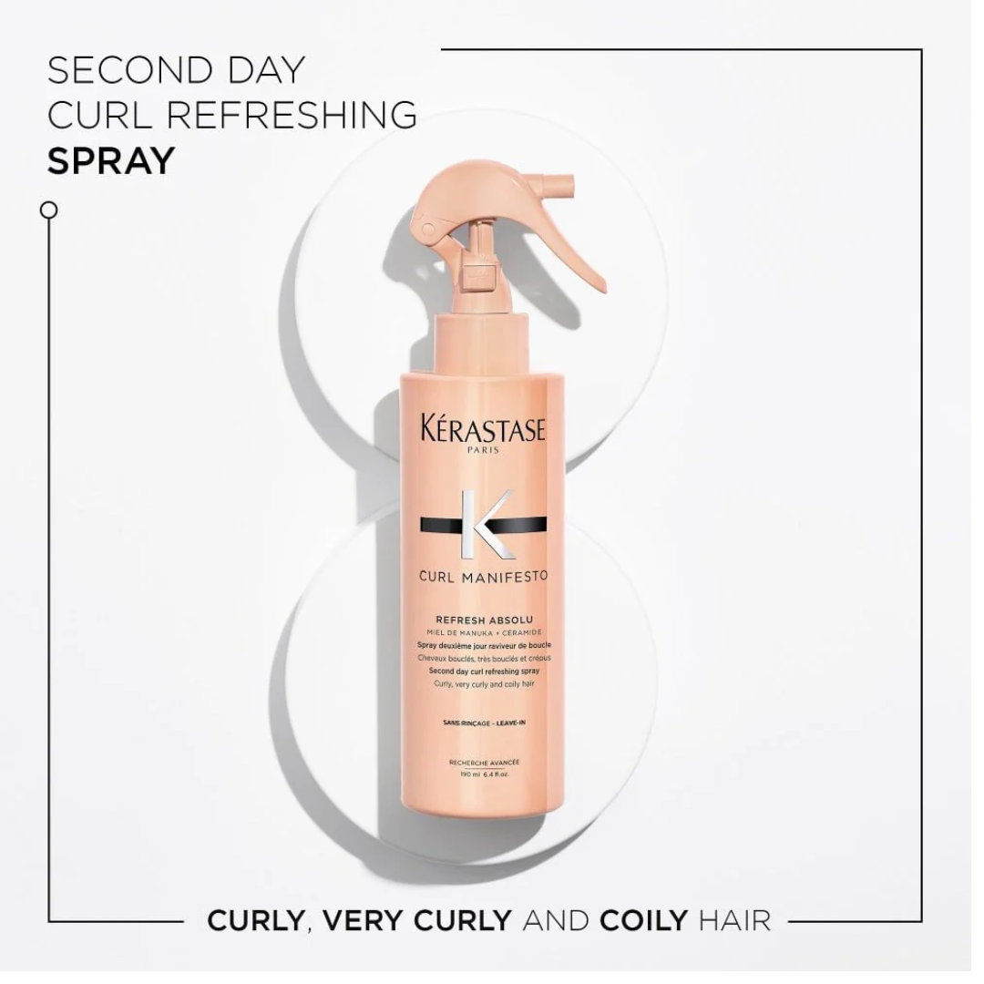Kérastase Curl Manifesto Refresh Absolu Curl Refreshing and Restyling Spray 190ml
