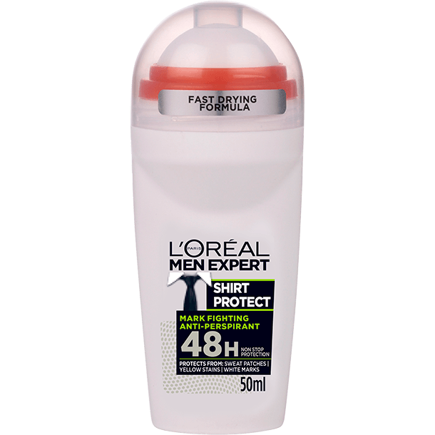 Men Expert Shirt Protect 48H Roll-On Deodorant - Medaid