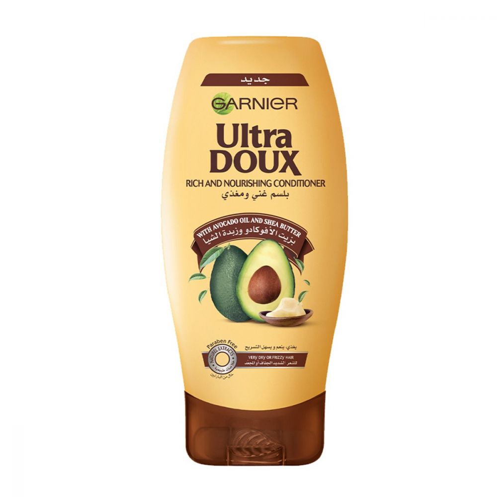 Garnier Ultra Doux Avocado Oil & Shea butter Conditioner 200 ML - Medaid International