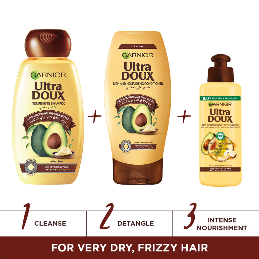 Garnier Ultra Doux Avocado Oil and Shea Butter Shampoo