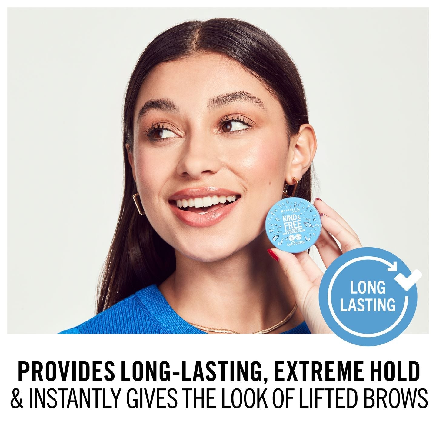Rimmel kind & free clean brow wax 8g