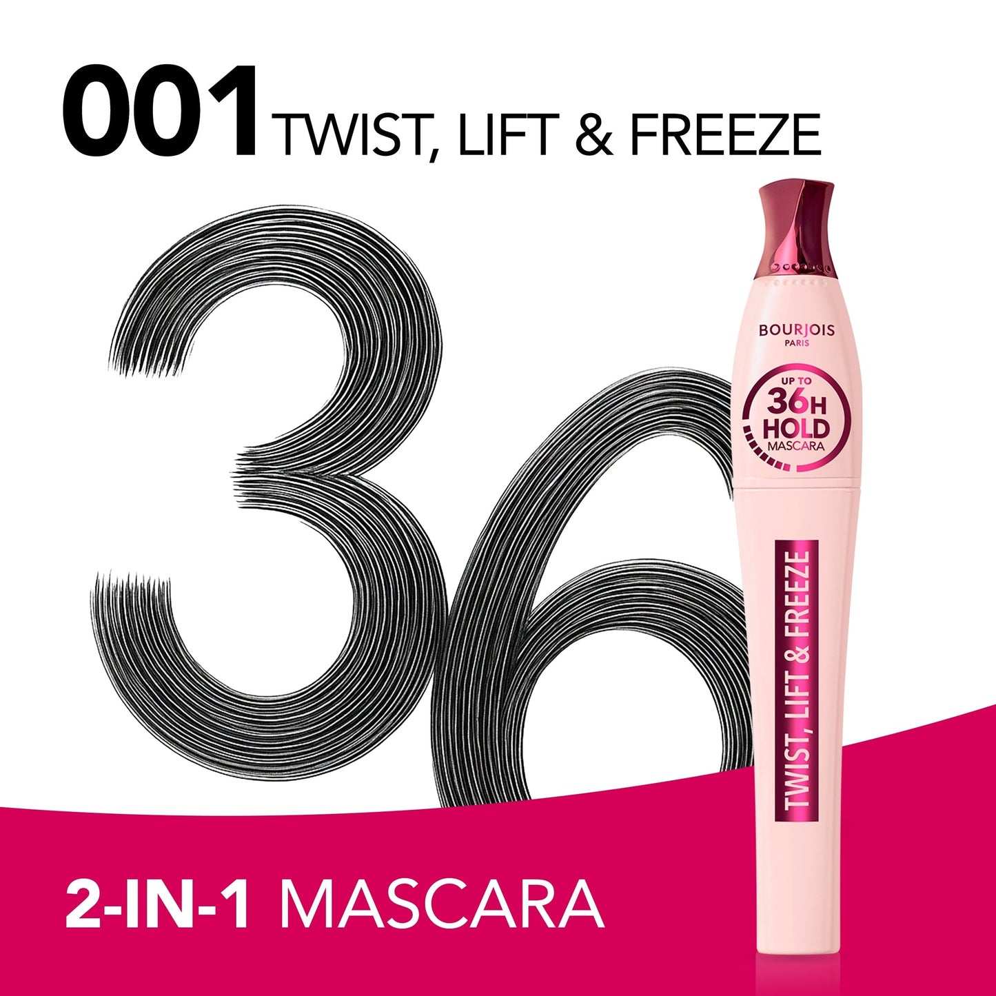 Bourjois Twist Lift & Freeze Black Mascara