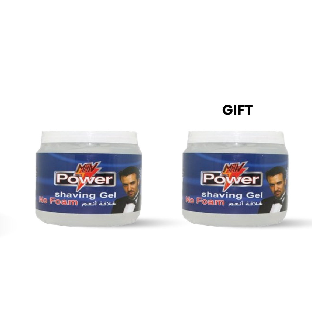 MAN POWER SHAVING GEL NO FOAM OFFER - Medaid International