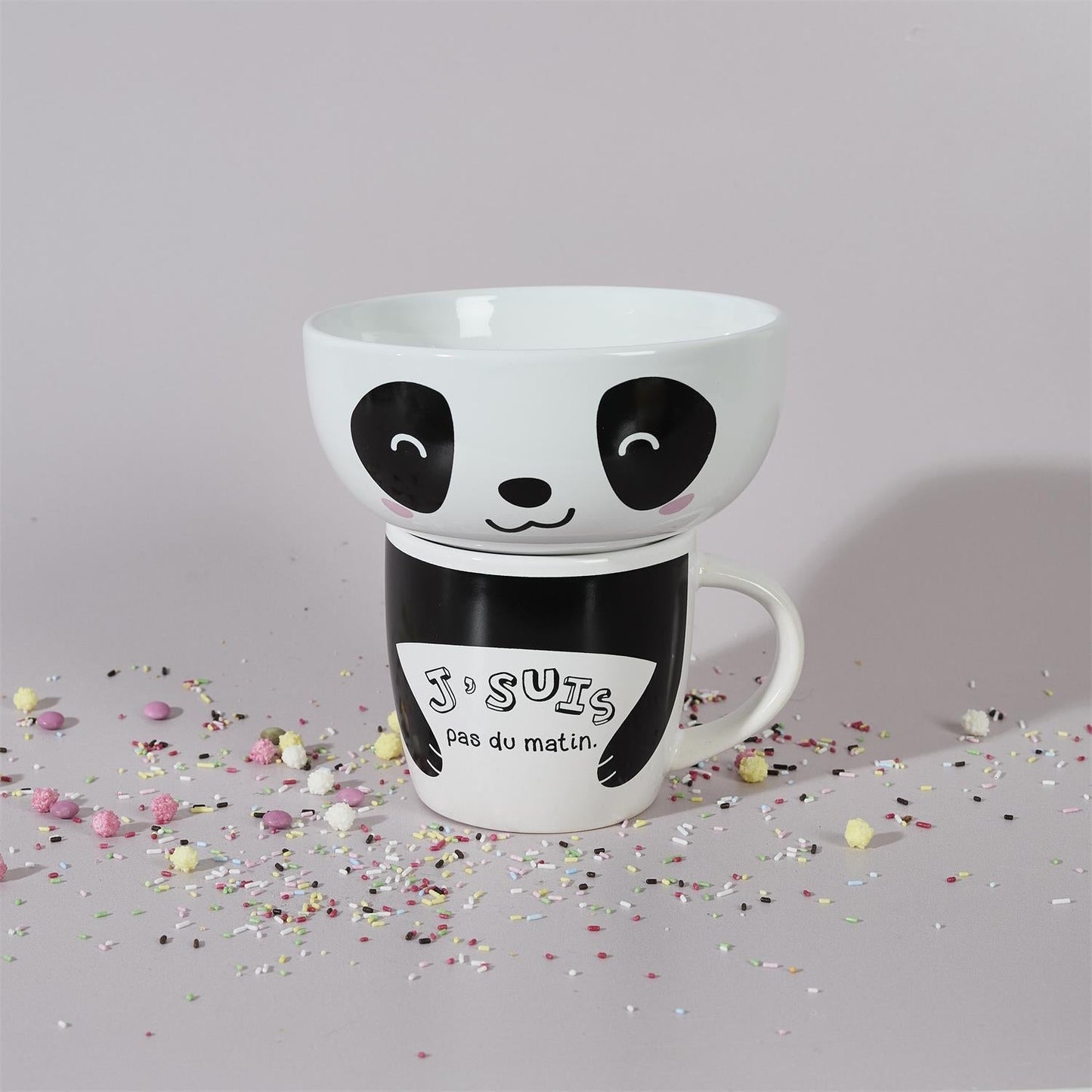 MUG AND BOWL KAWAII M12