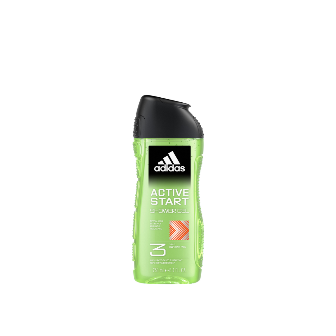Adidas New 3 In 1 Shower Gel 250ml For Men - Medaid International