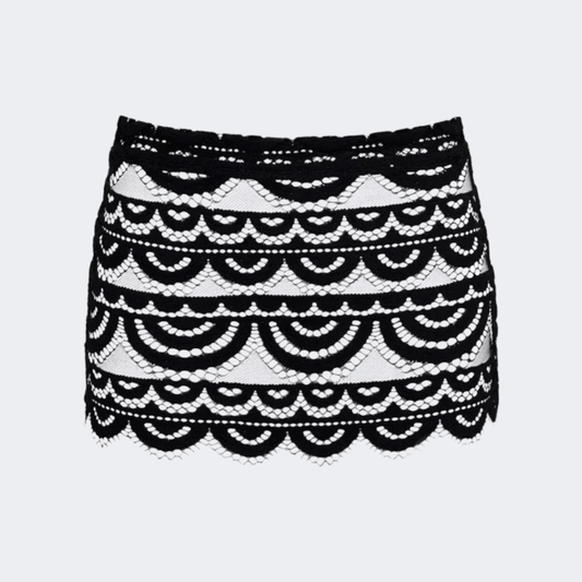 Pq Swim Midnight Maycee Skirt Women Beach Skirt Black - Medaid International