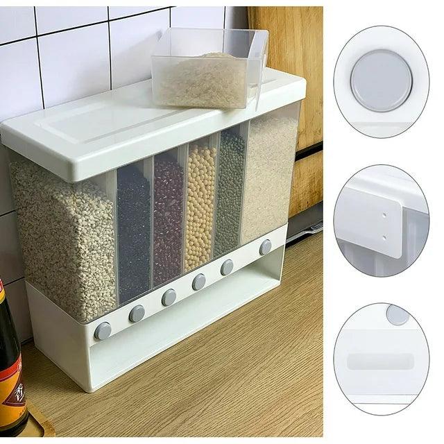 Wall Mounted Grains Dispenser