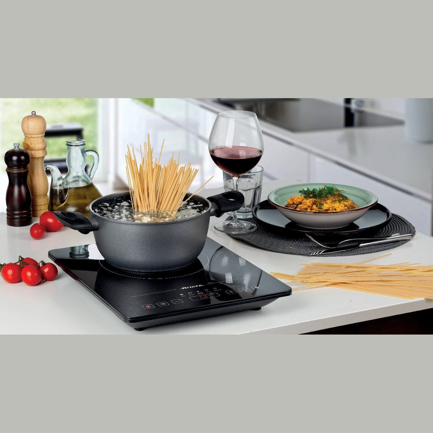 Single induction hotplate 2000w