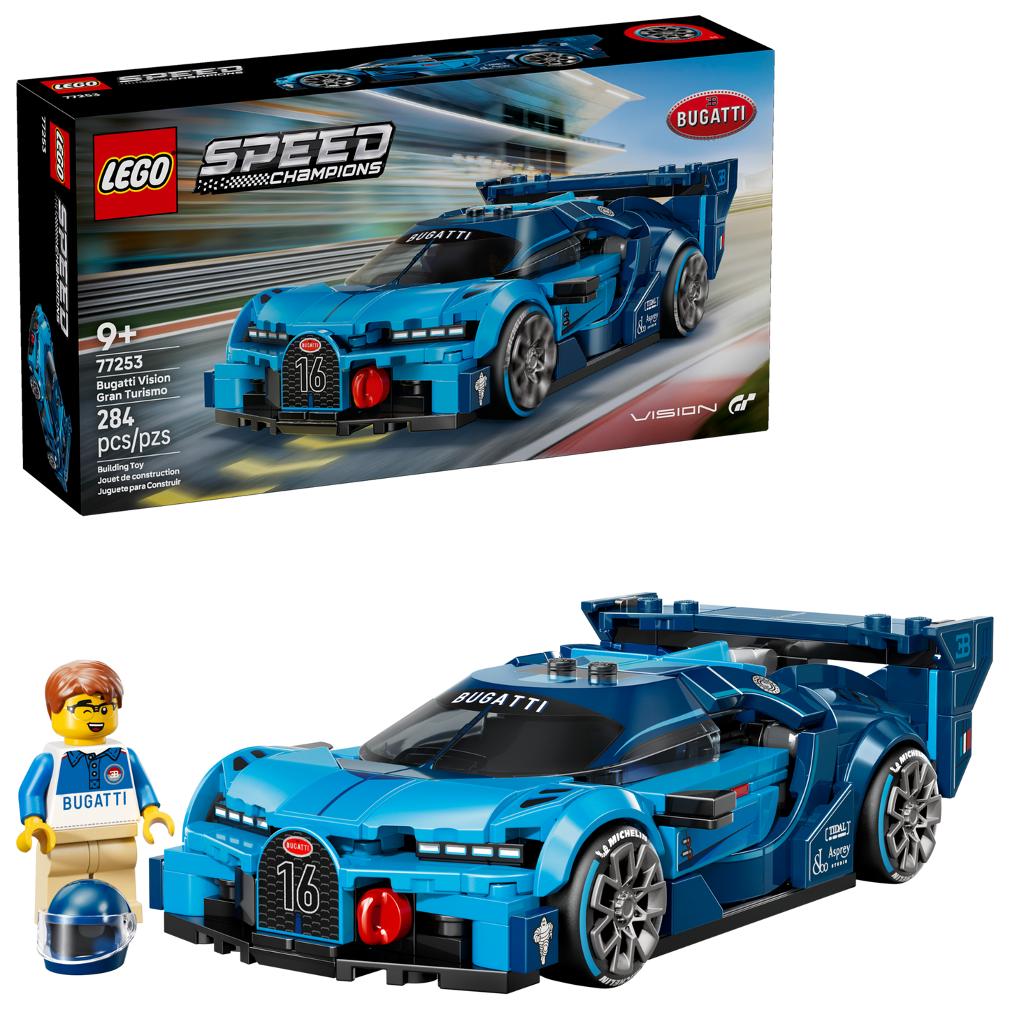 Lego Bugatti Vision GT Hyper Sports Car (77253)