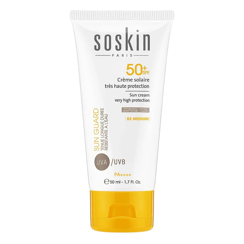 Protector Solar Sun Cream Very High Protection SPF 50+ Tinted - Medaid International