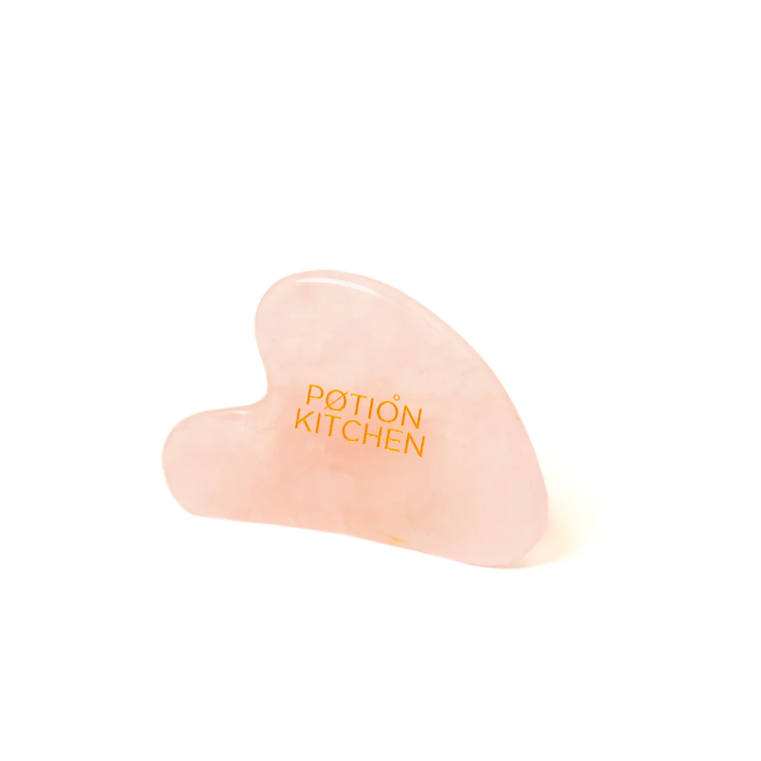 Potion Kitchen Rose Quartz Gua Sha Massage Stone - Medaid International