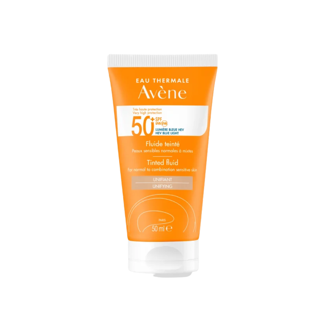 Avène Ultra Broad Spectrum Spf50+ Tinted Fluid For Normal To Combination Sensitive Skin - Medaid International