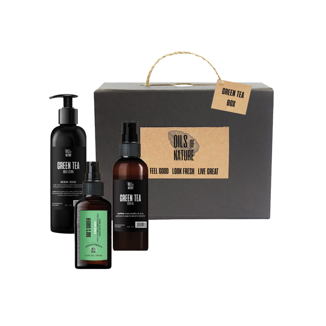 Oils Of Nature Green Tea Box
