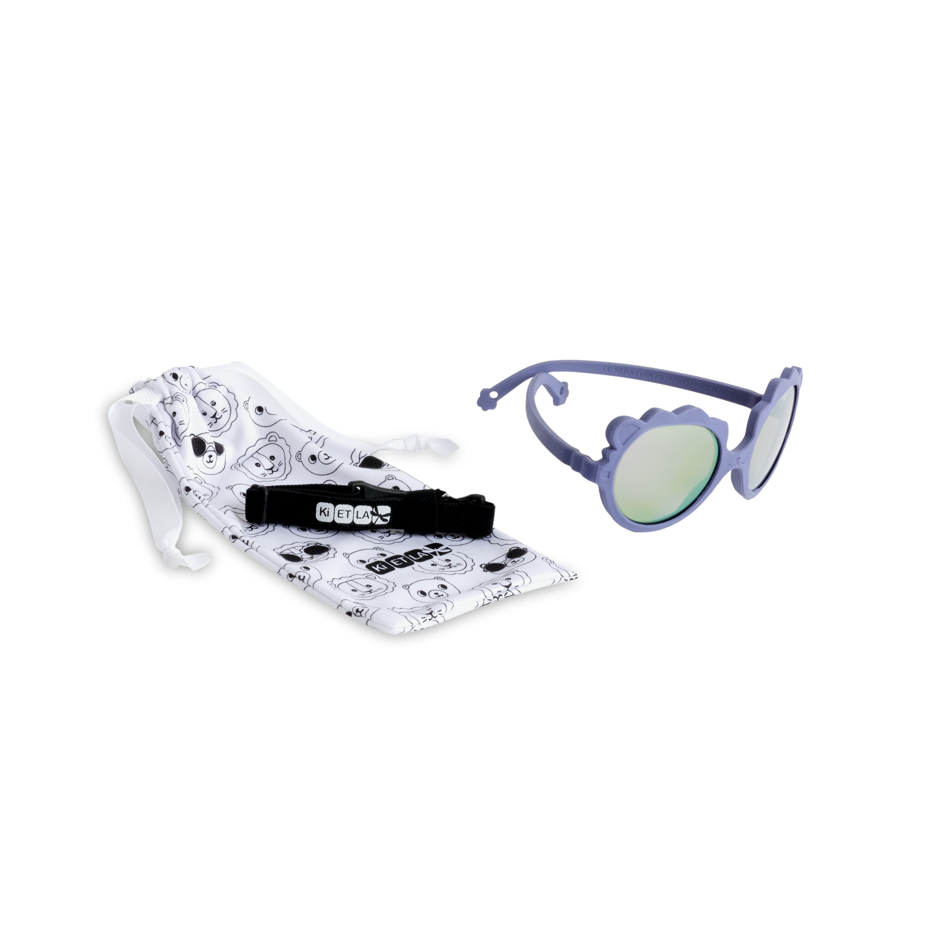 Sunglasses 1-2 years Lion Lila