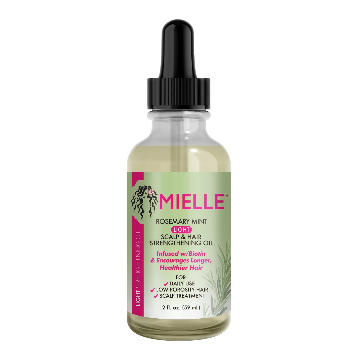Mielle Rosemary Mint Light Scalp & Hair Strengthening Oil - 59ml - Medaid International