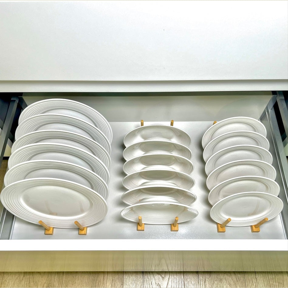 Bamboo Pot Lid Holder