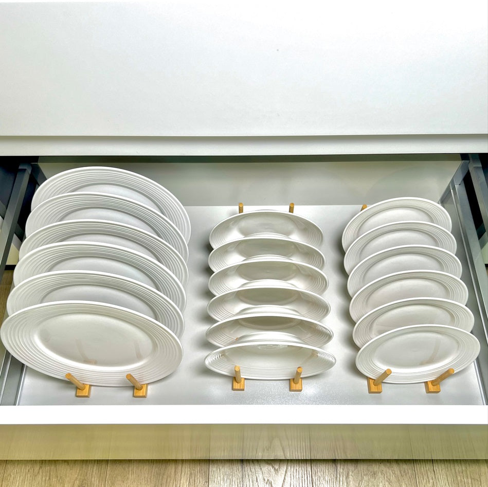 Bamboo Pot Lid Holder