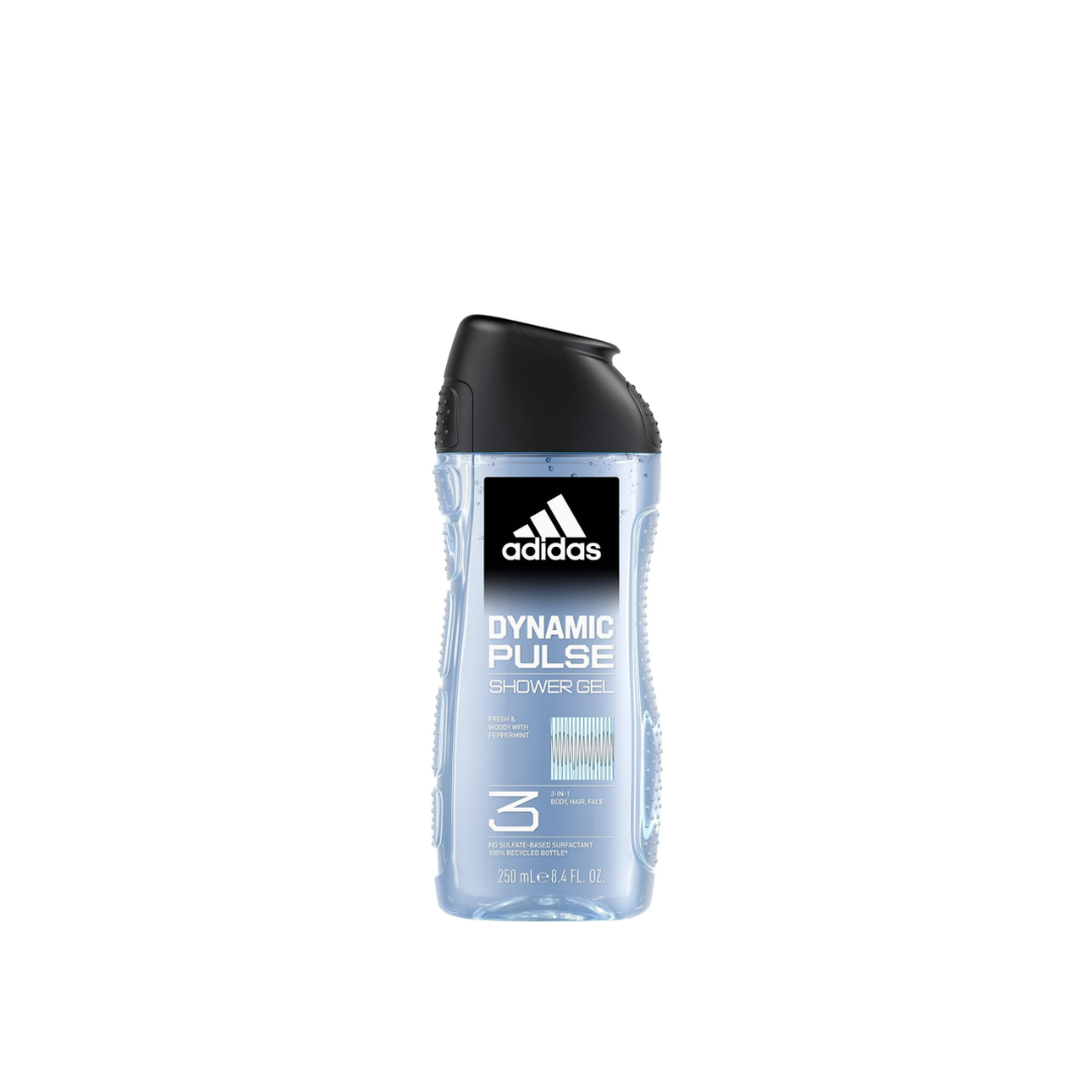 Adidas New 3 In 1 Shower Gel 250ml For Men - Medaid International
