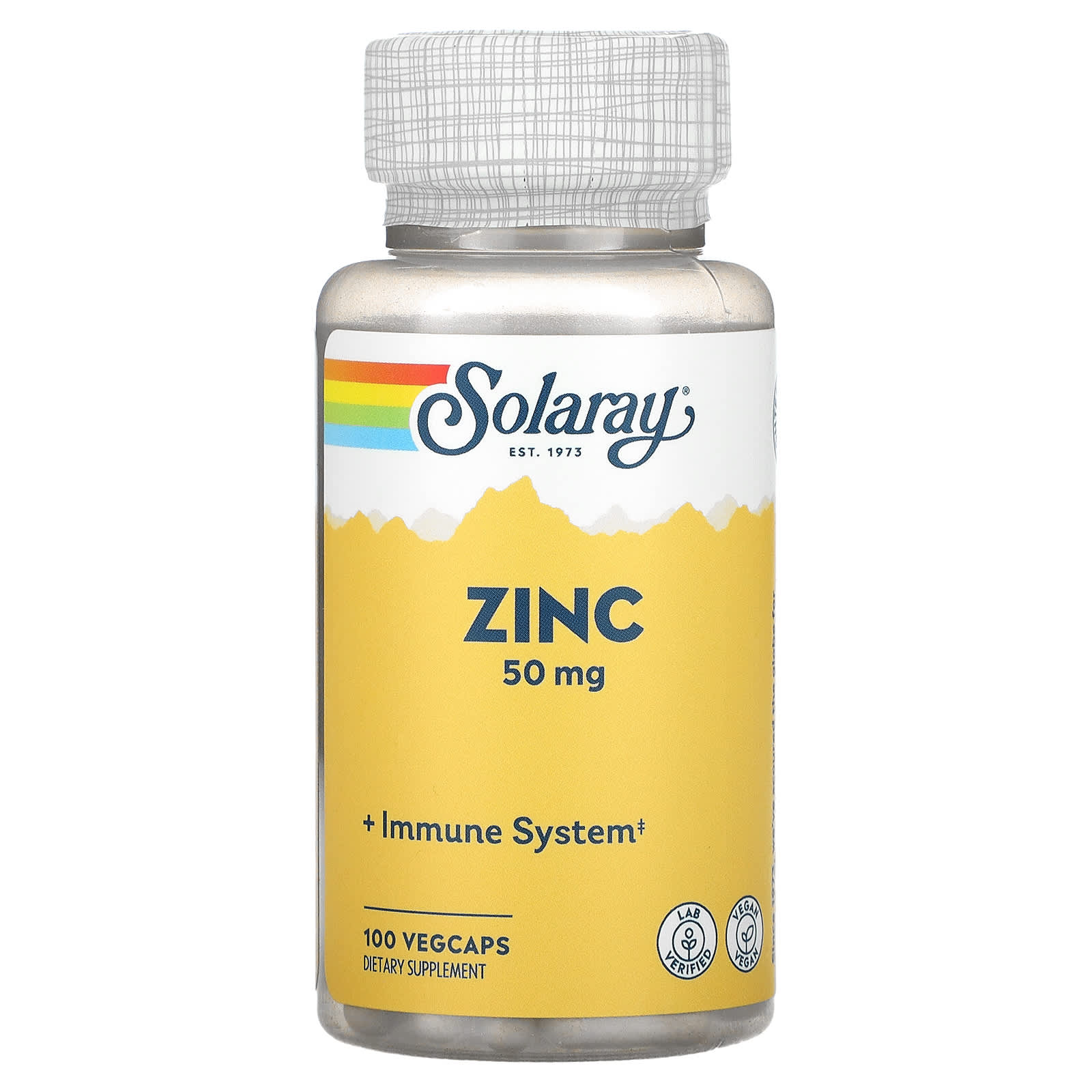Solaray, Zinc, 50 mg, 100 VegCaps - Medaid International