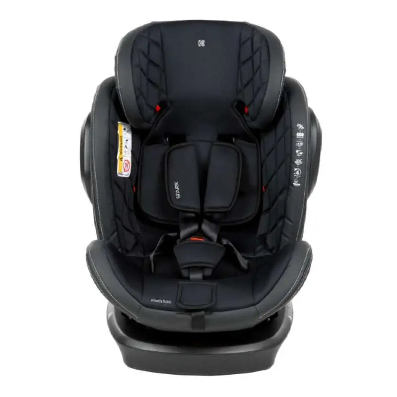 Kikkaboo - Car Seat (0,1,2,3) 0-36kg - Stark Isofix - Black 2023