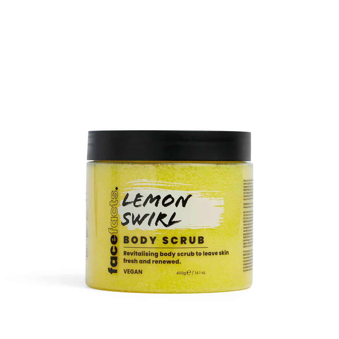 Face Facts Lemon Swirl Body Scrub - 400g