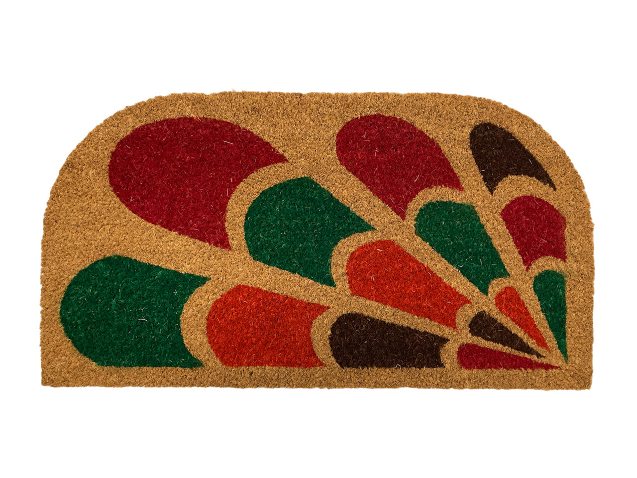Coco mat ondal with PVC backing  75x45 cm
