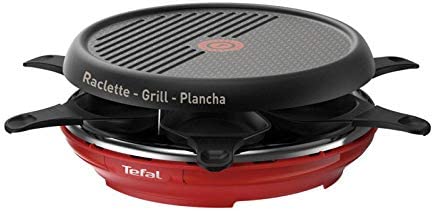 Tefal Raclette Colormania Red 850W 6 People RE12A512