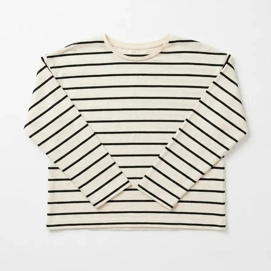 Zara Boy's White & Black Striped Blouse | Zara In Lebanon
