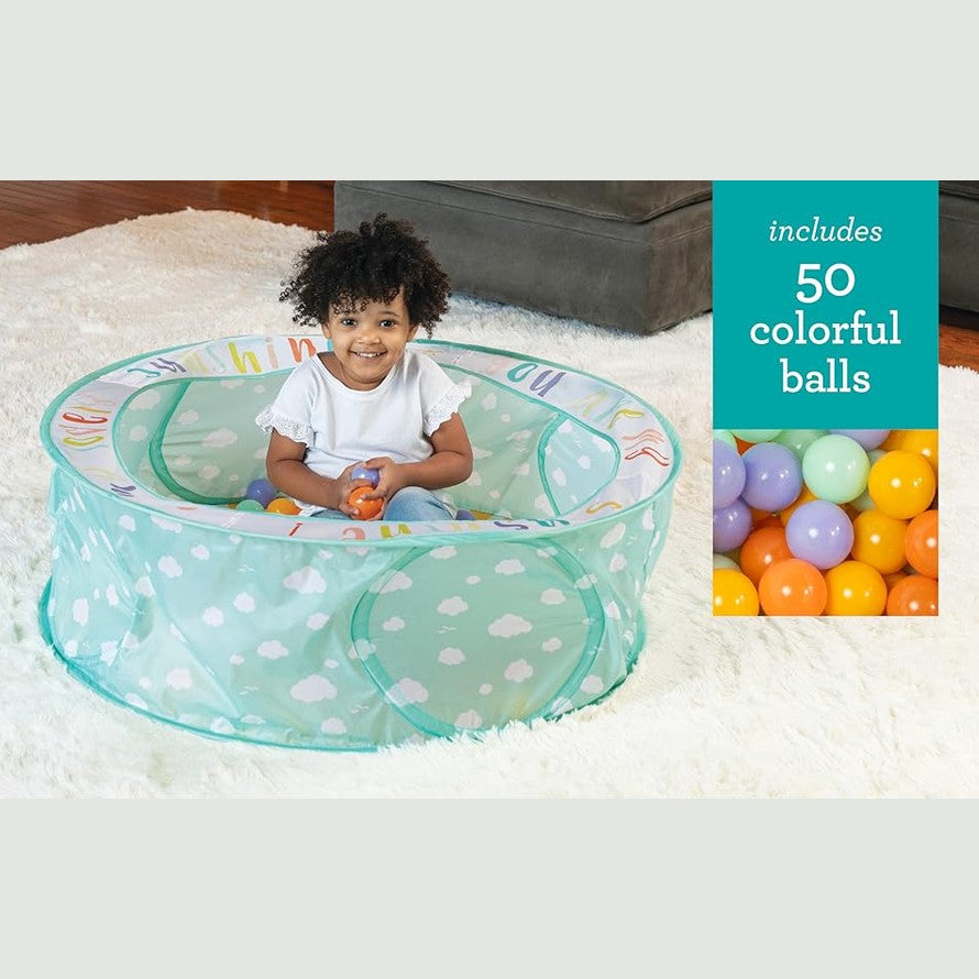 Infantino Foldable Ball Pit Gym-Sunshine