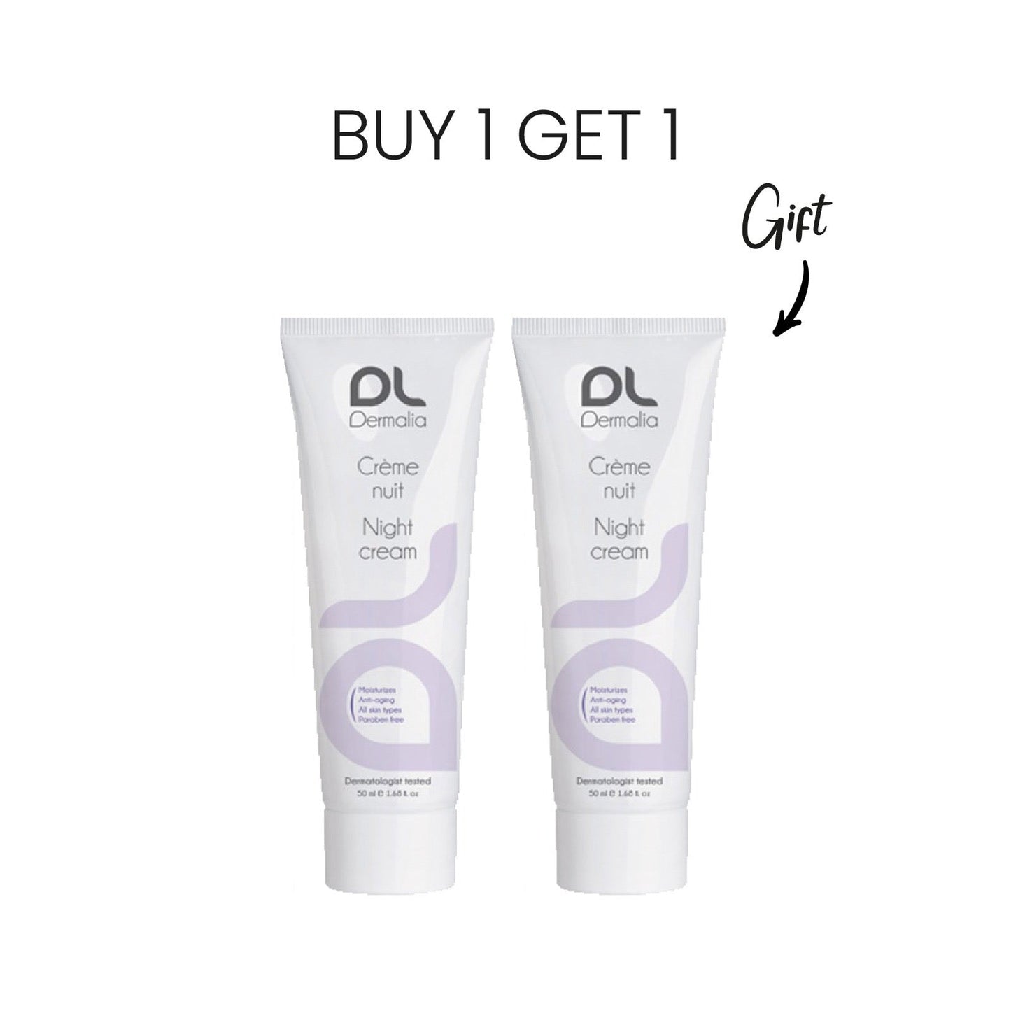 Buy 1 Get 1 Free Dermalia Night Cream
