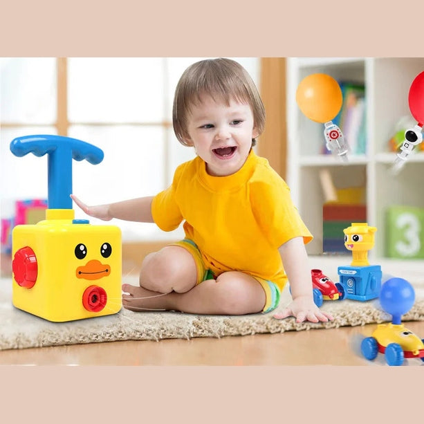 BALLOON PUMP RACER PARTY KIDS CAR