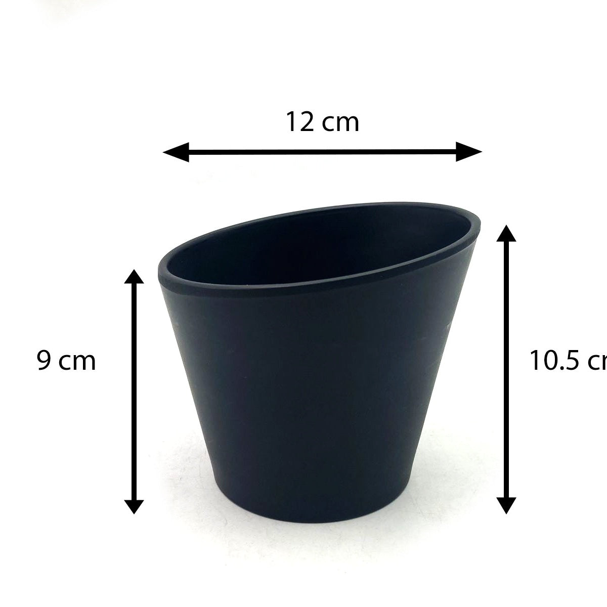 Small Presentation Bowl 12 x 10.5 cm Matt Black