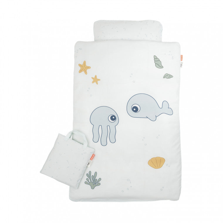Done By Deer Peekaboo Bowl Raffi Blue Silicone Baby Dish