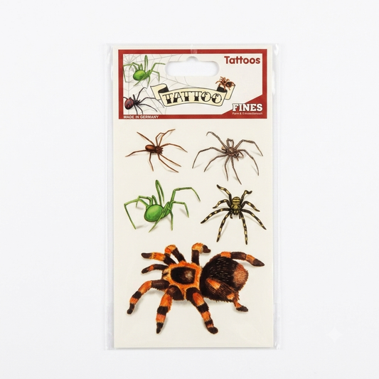 Fries Spider Temporary Fake Tattoos | Fries In Lebanon