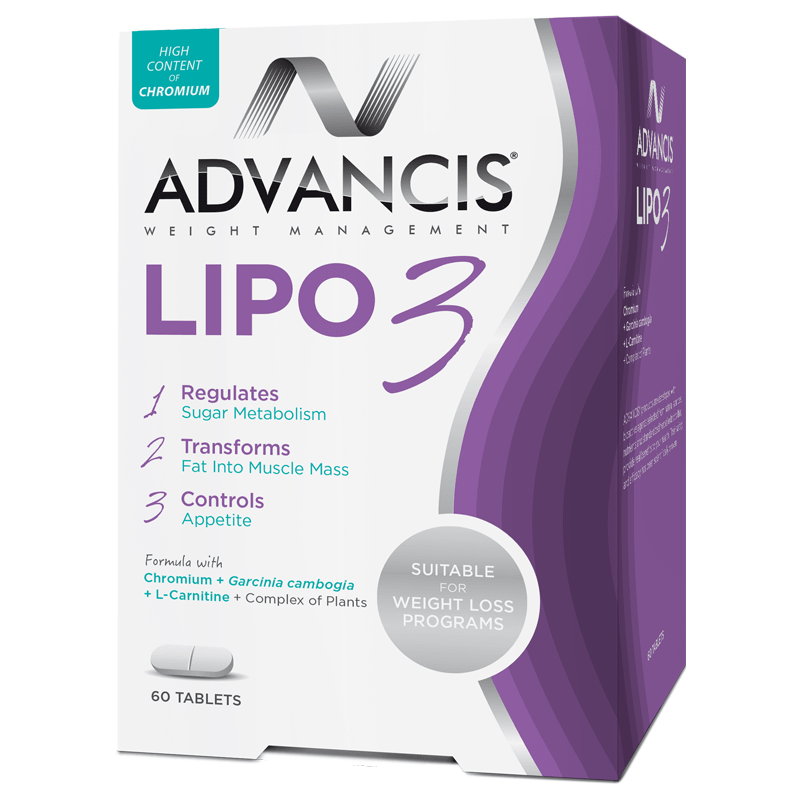ADVANCIS  LIPO3-90 TABS & 10 SOS CAPS