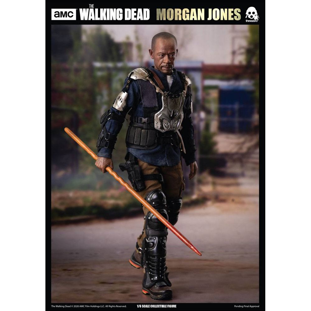 The Walking Dead Morgan Jones 1/6 Action Figure by Threezero - Medaid International