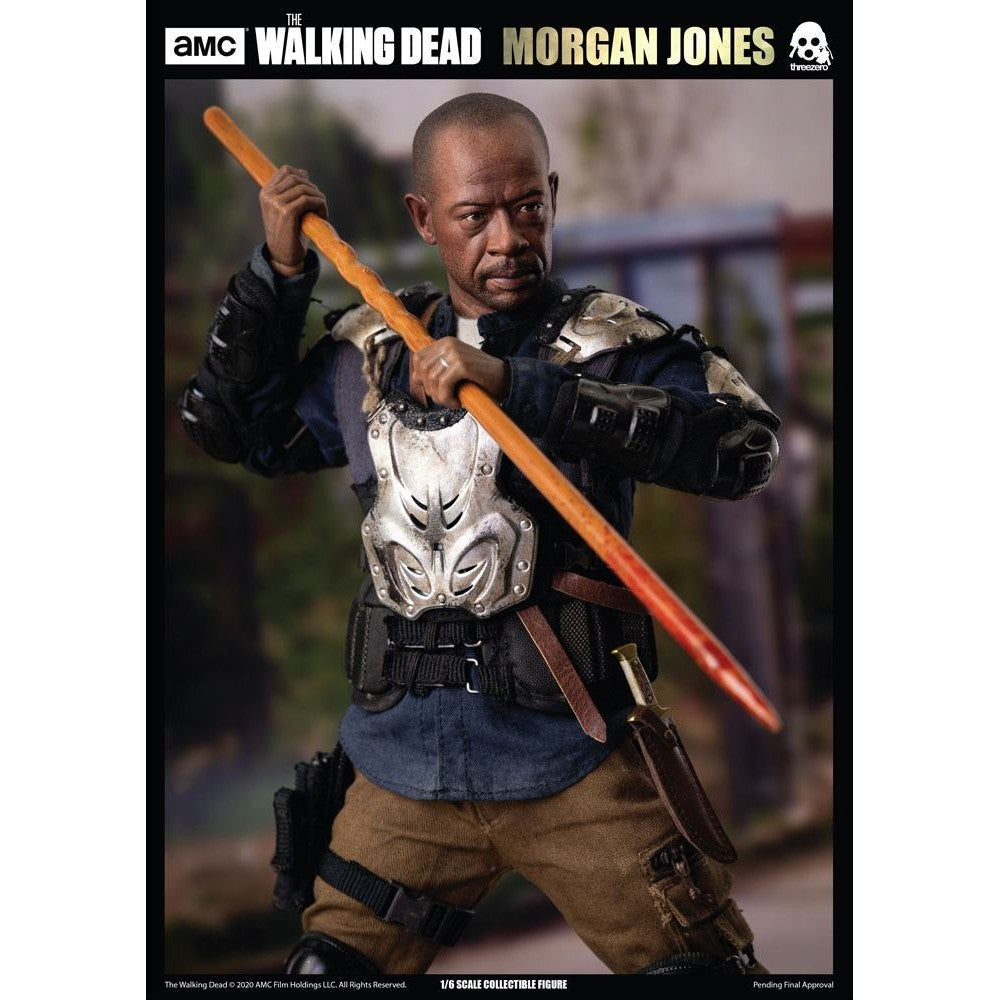 The Walking Dead Morgan Jones 1/6 Action Figure by Threezero - Medaid International